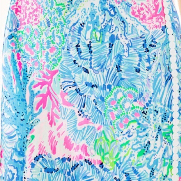 Lilly Pulitzer Mila Shift Dress Sink Or Swim Sz 4 - Picture 2 of 7
